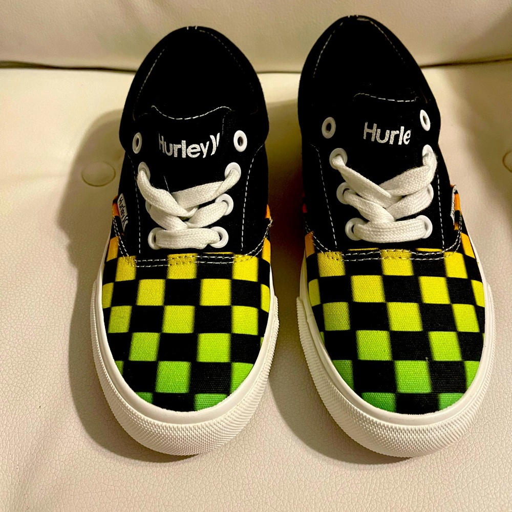 Boy’s Size 2 Brand New Hurley Shoes- NBW